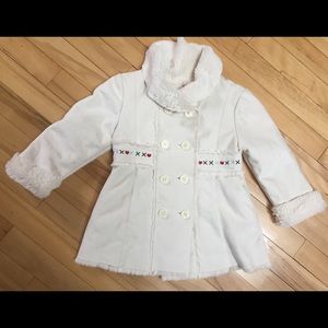 Gymboree Suede Cream Jacket